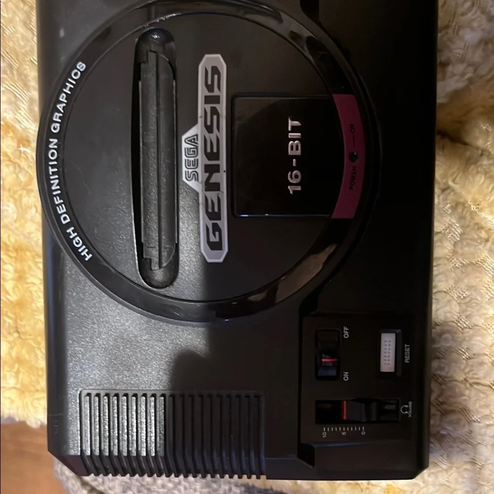 Genesis Black 16-Bit Gaming Console